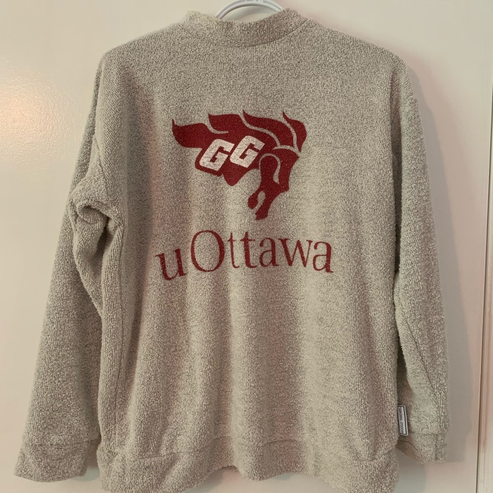 University of Ottawa wool sweater